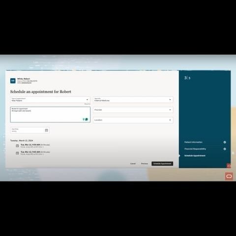Sistema informativo di workflow - Oracle Cerner - di gestione dati / di interoperabilità / di pianificazione