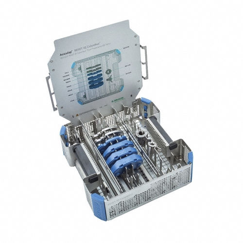 Contenitore per strumento chirurgico - Aesculap Reset® - Aesculap® - sterilizzabile / semipieno