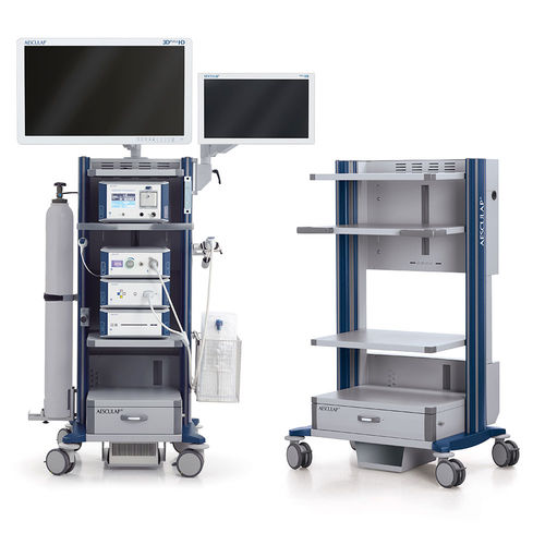 Carrello per endoscopia - Aesculap® - di stoccaggio / con cassetti / con ripiano