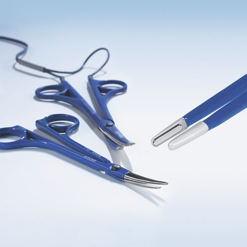 Elettrodo di coagulazione - BipoJet® - Aesculap® - a balestra / HF