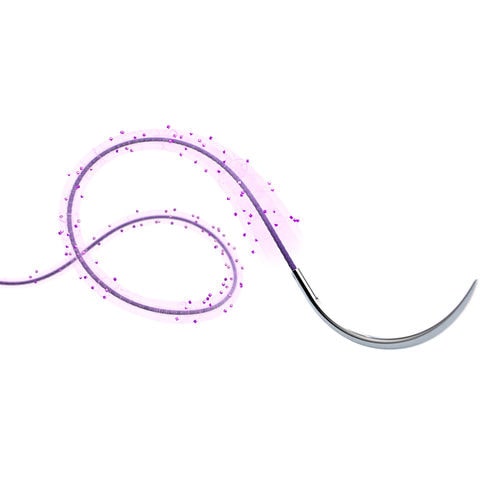 Filo di sutura assorbibile a medio termine - Novosyn® CHD - Aesculap® - per chirurgia generale / per chirurgia ortopedica / per chirurgia uroginecologica