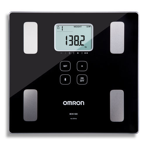 Analizzatore di composizione corporea per bioimpedenziometria - BCM-500 - Omron Healthcare USA - par paziente umano / portatile / con piattaforma