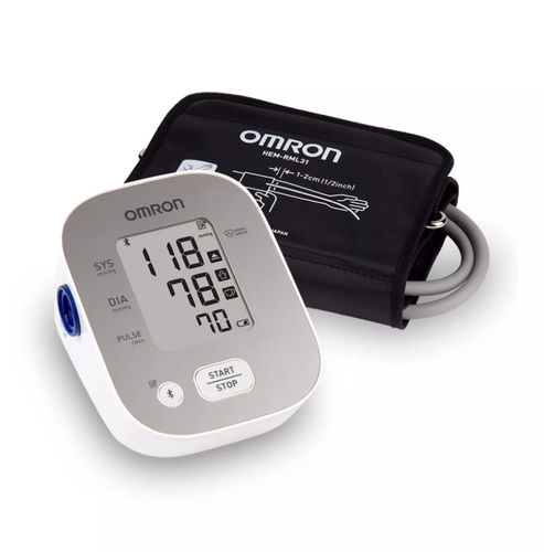 Sfigmomanometro elettronico automatico - Bronze  - Omron Healthcare USA - Bluetooth / a batteria ricaricabile / con bracciale adulti