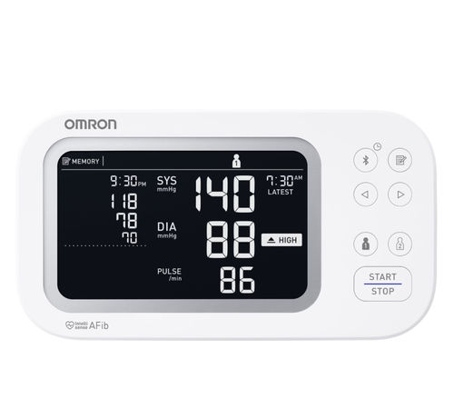 Sfigmomanometro elettronico oscillometrico - Platinum  - Omron Healthcare USA - automatico / Bluetooth / a batteria ricaricabile