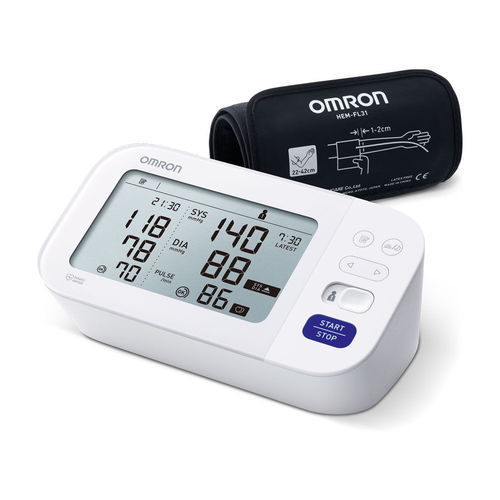 Sfigmomanometro elettronico automatico - M6 Comfort - Omron Healthcare Europe - con bracciale adulti / 2x100