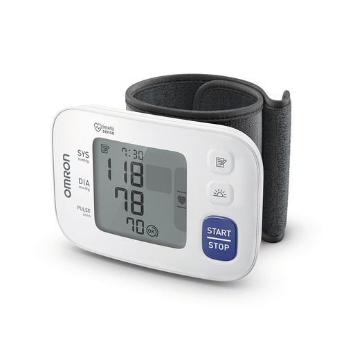 Sfigmomanometro elettronico automatico - RS4 - Omron Healthcare Europe - oscillometrico / per polso / a batteria ricaricabile
