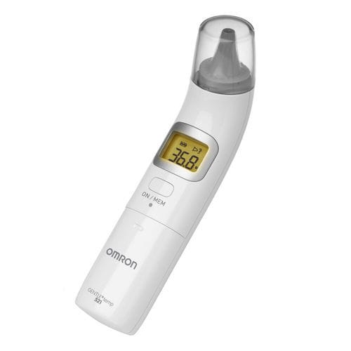 Termometro medico - Gentle Temp 521 - Omron Healthcare Europe - ambiente / digitale / auricolare