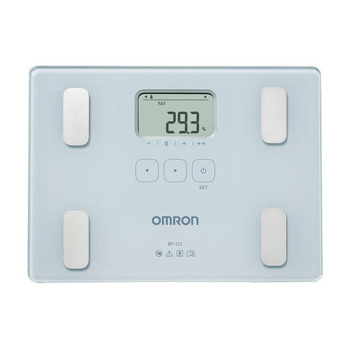 Analizzatore di composizione corporea per bioimpedenziometria - BF212 - Omron Healthcare Europe - con piattaforma / portatile / con display digitale