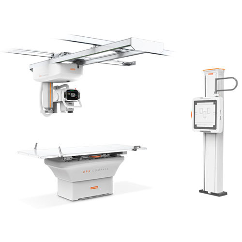 Sistema di radiografia digitale - DRX-Compass - Carestream - per radiografia multidisciplinare / con bucky da terra / con braccio portatubo telescopico a soffitto