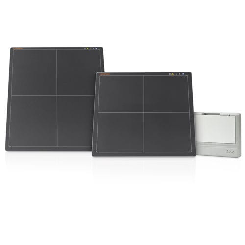 Rilevatore a pannello piatto per radiografia multidisciplinare - Focus 35C - Carestream - per radiografia veterinaria / con connessione wireless / 17 x 17