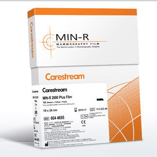 Pellicola radiografica per mammografia - MIN-R 2000 Plus - Carestream - 9 x 12 / 9 x 7