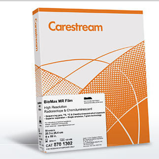 Pellicola radiografica per radiografia multidisciplinare - BioMax MR - Carestream - 8 x 10 / 14 x 17 / 10 x 12