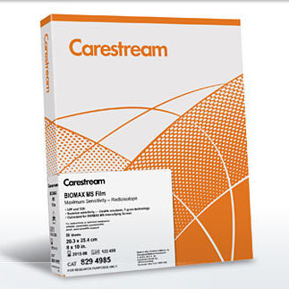Pellicola radiografica per radiografia multidisciplinare - BioMax MS - Carestream - 8 x 10 / 14 x 17 / 10 x 12