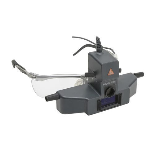Oftalmoscopio indiretto - SIGMA 250 - Heine - su fascia frontale