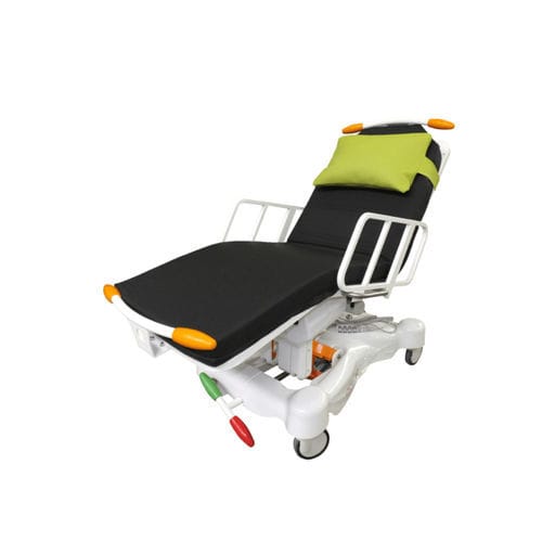Poltrona elettrica per trattamenti clinici - Ambu Fusion + - Acime Frame - a 3 sezioni / con rotelle / ad altezza regolabile