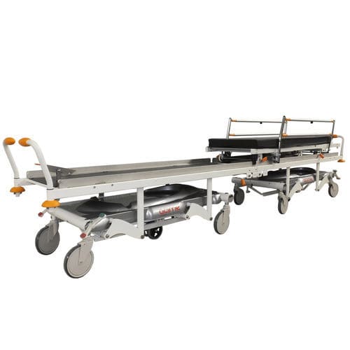 Barella con carrello di trasferimento - Hyperbar - Acime Frame - di emergenza / per convalescenza / idraulica