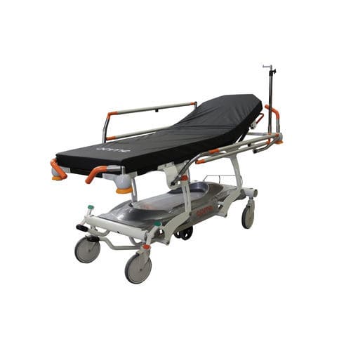 Barella con carrello da trasporto - Skiff 3 - Acime Frame - di emergenza / per convalescenza / idraulica