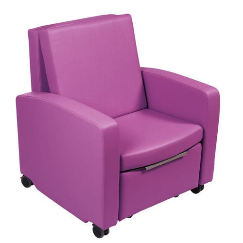 Poltrona per struttura sanitaria - O'Lit - Acime Frame - letto / convertibile / con rotelle