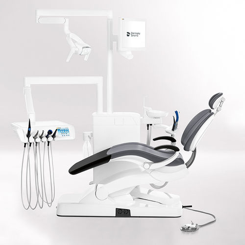 Riunito odontoiatrico ambidestro - INTEGO  - Dentsply Sirona - con poltrona / compatto / con poggiatesta flessibile