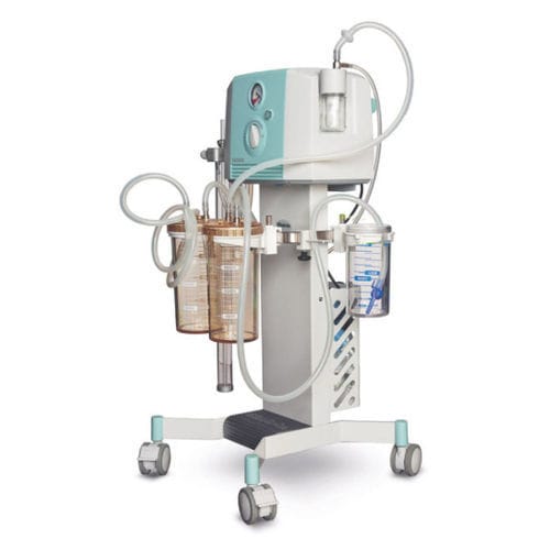 Aspiratore chirurgico elettrico - Victoria  - CHEIRON - per chirurgia toracica / con rotelle