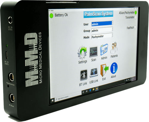 Pachimetro - PALMSCAN PRO - Micro Medical Devices - biometro a ultrasuoni / pachimetria ad ultrasuoni / palmare