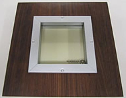 Porta per dipartimento di radiologia - Wood - Ray-Bar Engineering Corporation - di radioprotezione / con schermatura / per ospedale
