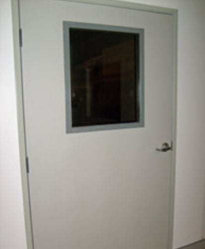 Porta di protezione - Hollow Metal - Ray-Bar Engineering Corporation - di radioprotezione / con schermatura / per ospedale