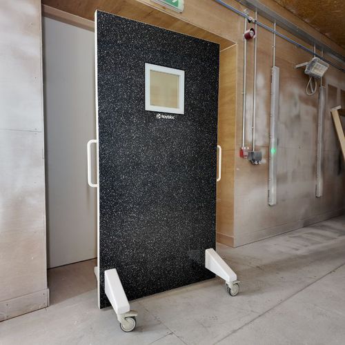 Pannello schermante di radioprotezione raggi X - Raybloc - mobile / con finestra