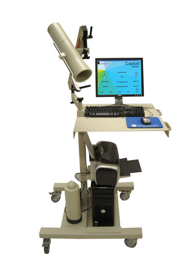 Sonda Gamma per misurazione della captazione tiroidea - Captus® 3000 5430-0076/77 - Capintec - con collimatore su carrello