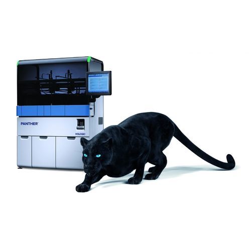 Analizzatore biochimico automatizzato - Panther® - Hologic - a pavimento / random access / con ingresso STAT