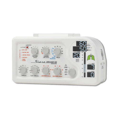 Ventilatore di emergenza - SIRIO BABY 200 - Siare - meccanico / da trasporto / neonatale