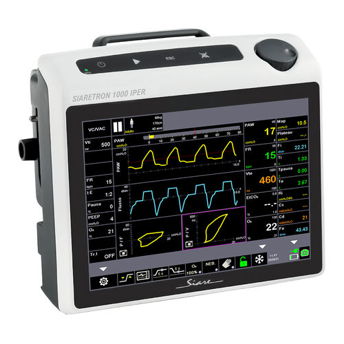 Ventilatore per rianimazione - SIARETRON 1000 IPER - Siare - elettronico / per camera iperbarica / non invasivo