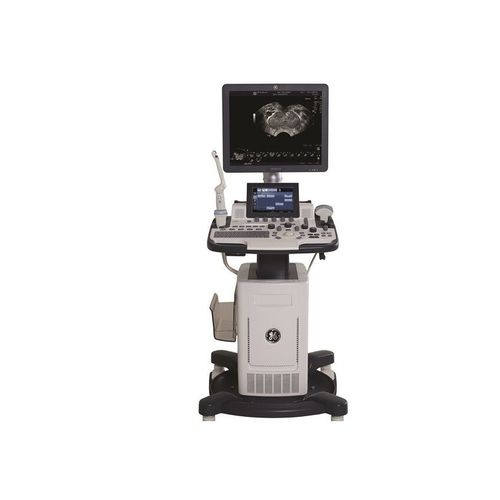 Ecografo su piattaforma - LOGIQ F8 - GE Healthcare - per ecografia urologica / in bianco e nero / con doppler a colori