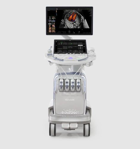 Ecografo su piattaforma - Voluson™ Expert 22 - GE Healthcare - per ecografia ginecologica ed ostetrica / in bianco e nero / con doppler a colori