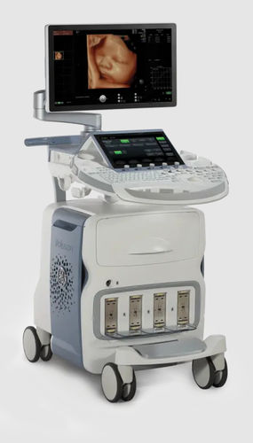 Ecografo su piattaforma - Voluson™ E10 RSA - GE Healthcare - per ecografia ginecologica ed ostetrica / in bianco e nero / con doppler a colori