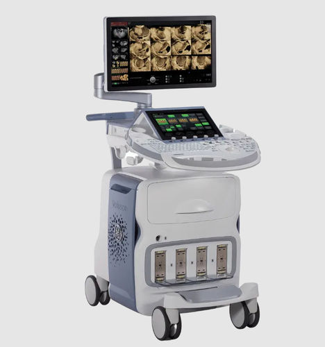 Ecografo su piattaforma - Voluson™ E8 RSA - GE Healthcare - per ecografia ginecologica ed ostetrica / in bianco e nero / con doppler a colori