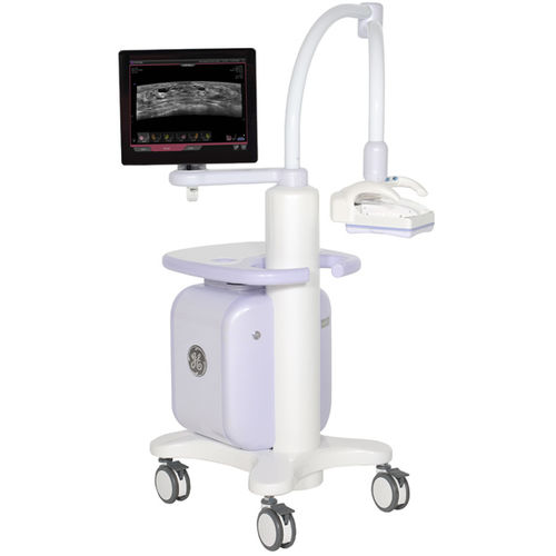 Ecografo su piattaforma - Invenia™ ABUS - GE Healthcare - per ecografia del seno / in bianco e nero / per elastografia