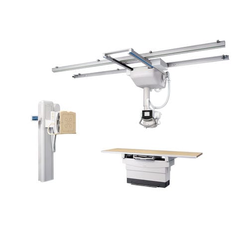 Sistema di radiografia digitale - DigitalDiagnost - Philips Healthcare - per radiografia multidisciplinare / con bucky da terra / con braccio portatubo telescopico a soffitto