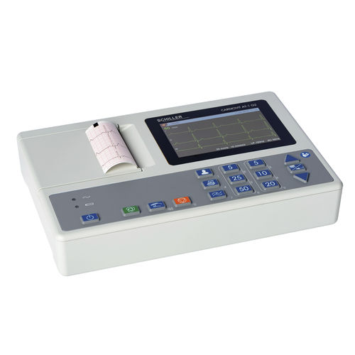 Elettrocardiografo da riposo - CARDIOVIT AT-1 G2 - SCHILLER - 12 canali / digitale / con stampante