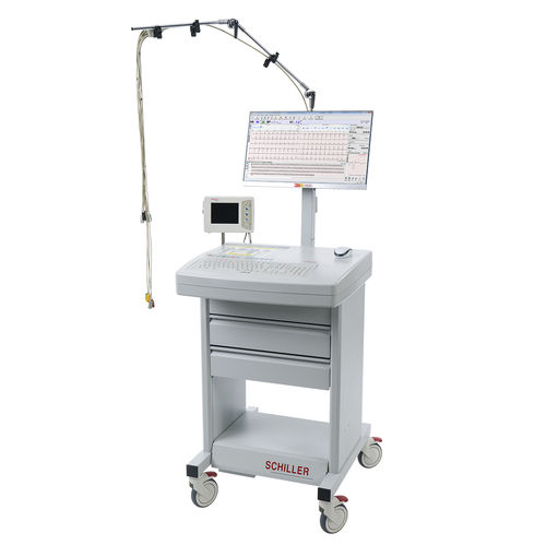 Stazione per prova da sforzo cardiaca - CARDIOVIT CS-200 Excellence - SCHILLER - con tappeto scorrevole / con cyclette