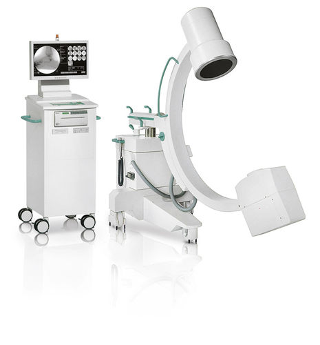 Amplificatore di brillanza mobile - 8000 - Ziehm Imaging - con tubo intensificatore di immagine / con colonna video