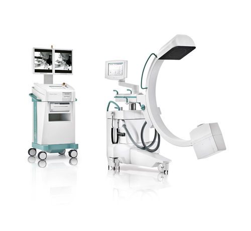Amplificatore di brillanza mobile - VISION FD - Ziehm Imaging - con sensore piano / con colonna video