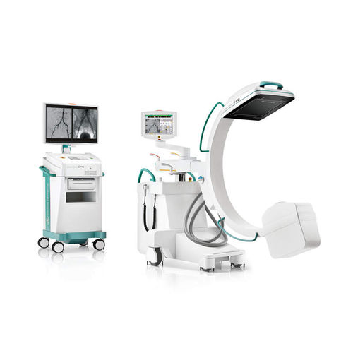 Amplificatore di brillanza mobile - VISION RFD - Ziehm Imaging - con sensore piano / con colonna video