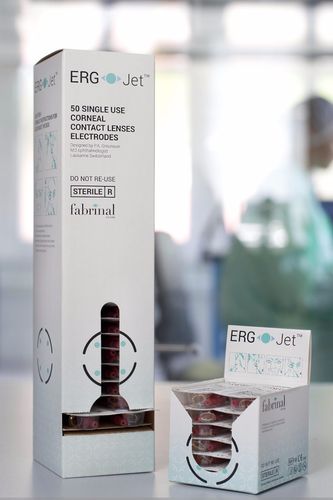 Elettrodo per stimolazione - ERG-Jet™  - fabrinal - ERG / medico