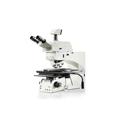 Microscopio ottico - DM12000 M - Leica Microsystems - da laboratorio / per ispezione / dritto