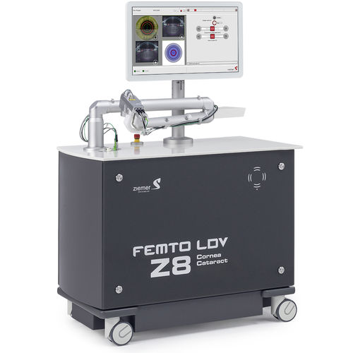 Laser per capsulotomia - FEMTO LDV Z8  - Ziemer Group - per chirurgia oftalmica refrattiva / per taglio del cappuccio corneale / per cheratoplastica lamellare