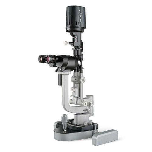 Lampada a fessura digitale - BI 900 - Haag-Streit Diagnostics - da tavolo