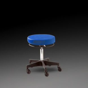 Sgabello per struttura sanitaria - 5340 - Haag-Streit Diagnostics - ad altezza regolabile / idraulico / girevole
