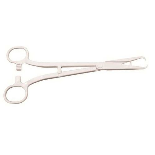 Pinza ginecologica - 250 mm | 01.130 - Gyneas - di Pozzi / monouso / dritta