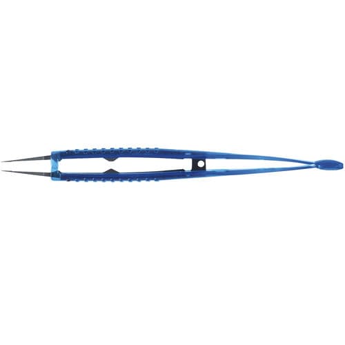 Pinza per oftalmologia - 17221X10 - Moria Surgical - dentellata / monouso